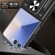 Хибриден удароустойчив кейс с пръстен против изпускане за Samsung Galaxy Z Flip8 - Techsuit CamShield Case (черен) 5