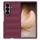 Удароустойчив поликарбонатов кейс за Samsung Galaxy Z Fold8 Ultra - Techsuit Magic Shield Hard Case (бордо) 2