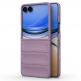 Удароустойчив поликарбонатов кейс за Samsung Galaxy Z Flip8 - Techsuit Magic Shield Hard Case (лилав) 1