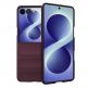 Удароустойчив поликарбонатов кейс за Samsung Galaxy Z Flip8 - Techsuit Magic Shield Hard Case (бордо)