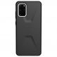 Urban Armor Gear Civilian - удароустойчив хибриден кейс за Samsung Galaxy S20 Plus (черен) 3