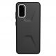 Urban Armor Gear Civilian - удароустойчив хибриден кейс за Samsung Galaxy S20 (черен) 4