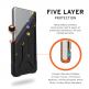 Urban Armor Gear Plasma - удароустойчив хибриден кейс за Samsung Galaxy S20 Plus (черен-прозрачен) 5