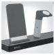 4smarts Inductive Charging Station with LED Lamp TwinDock Wireless 2 - поставка за безжично захранване за iPhone, Apple Watch (1-5то поколение) с LED лампа (черен) 6