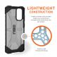 Urban Armor Gear Plasma - удароустойчив хибриден кейс за Samsung Galaxy S20 (черен-прозрачен) 2