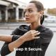 Elago Airpods Basic Cover with Carrying Pouch Case - силиконов калъф с карабинер и силиконови накрайници за Apple Airpods и Apple Airpods 2 (бял-фосфор) 7
