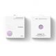 Elago Airpods Basic Cover with Carrying Pouch Case - силиконов калъф с карабинер и силиконови накрайници за Apple Airpods и Apple Airpods 2 (лилав) 8