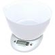 Omega Kitchen Scale With Bow - кухненска везна с купа за измерване на теглото на хранителни продукти (бял) 1