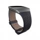 Fitbit Ionic Accessory Band Perforated Leather Large - кожена (естествена кожа) каишка за Fitbit Ionic (тъмносин)  7