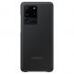 Samsung Clear View Cover EF-ZG988CB - оригинален кейс, през който виждате информация от дисплея за Samsung Galaxy S20 Ultra (черен) 1