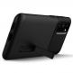Spigen Slim Armor Case - хибриден кейс с отделение за кр. карти и най-висока степен на защита за Samsung Galaxy S20 (черен) 4