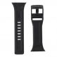 Urban Armor Gear Scout Strap - изключително здрава силиконова каишка за Apple Watch 38мм, 40мм (черен) 4