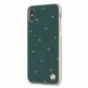 Moshi Vesta Case - хибриден удароустойчив кейс за iPhone XS Max (зелен-златист)	 1