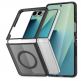 Хибриден удароустойчив кейс с MagSafe за Samsung Galaxy Z Flip8 - Tech-Protect MagMat MagSafe Case (черен-мат) 1