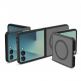 Хибриден удароустойчив кейс с MagSafe за Samsung Galaxy Z Flip8 - Tech-Protect MagMat MagSafe Case (черен-мат) 2