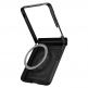 Качествен тънък матиран кейс с Qi2 за Samsung Galaxy Z Flip8 - Spigen MagFit Qi2 Air Fit Pro Case (черен) 4