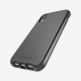Tech21 Evo Luxe Case - хибриден кожен кейс с висока защита за iPhone XR (черен) 3