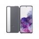 Samsung Clear View Cover EF-ZG980CJ - оригинален кейс, през който виждате информация от дисплея за Samsung Galaxy S20 (сив) 1