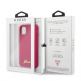 Guess Hard Silicone Case - силиконов (TPU) калъф за iPhone 11 Pro (червен) 4