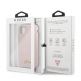 Guess Hard Silicone Case - силиконов (TPU) калъф за iPhone 11 Pro (розов) 4