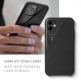 Native Union Clic Card Case - кожен (естествена кожа) кейс с джоб за кредитна карта за iPhone 11 (черен) 3