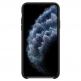 Spigen Silicone Fit Case - силиконов (TPU) калъф за iPhone 11 Pro Max (черен)  2