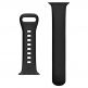 Spigen Air Fit Band - силиконова каишка за Apple Watch 38mm, 40mm (черен) 2