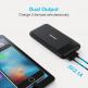 TeckNet EBT01030BA01 Power Bank 10000mAh - външна батерия 10000mAh с 2xUSB изхода за смартфони и таблети (черен) 2