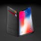 TwelveSouth SurfacePad - луксозен кожен калъф тип портфейл за iPhone XR (черен) 3