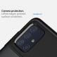 Spigen Slim Armor Case - хибриден кейс с най-висока степен на защита за Samsung Galaxy A51 (тъмносив) 3