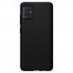 Spigen Liquid Air Case - тънък силиконов (TPU) калъф за Samsung Galaxy A51 (черен-мат)  1