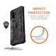 Urban Armor Gear Pathfinder Camo - удароустойчив хибриден кейс за Samsung Galaxy S20 (тъмносив) 4