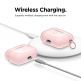 Elago Airpods Pro TPU Hang Case - силиконов калъф с карабинер за Apple Airpods Pro (светлорозов) 5
