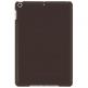 Macally Stand Case - полиуретанов калъф и поставка за iPad 7 (2019) (кафяв) 2