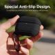 Elago Airpods Pro Waterproof Hang Case - водоустойчив силиконов калъф с карабинер за Apple Airpods Pro (черен) 3