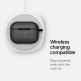 Spigen Ciel Color Fit Case - хибриден удароустойчив кейс с карабинер за Apple Airpods Pro (черен) 2