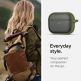 Spigen Ciel Color Fit Case - хибриден удароустойчив кейс с карабинер за Apple Airpods Pro (тъмнозелен) 4