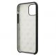 Guess 4G Tone on Tone Silicone Hard Case - силиконов (TPU) калъф за iPhone 11 Pro (черен) 3