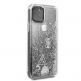 Guess Glitter Hard Case - дизайнерски кейс с висока защита за iPhone 11 Pro (сребрист) 6