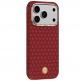 Удароустойчив кевларен кейс с MagSafe за iPhone 18 Pro, iPhone 17 Pro - Benks Magnetic ArmorGrid Kevlar Case Metal Frame Case 600D (червен) 4
