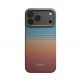  Кевларен кейс с MagSafe за iPhone 18 Pro Max, iPhone 17 Pro Max - Pitaka Edge Ultra-Slim Sunset 2.0 California Dream Aramid Fiber Case 3