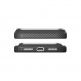  Кевларен кейс с MagSafe за iPhone 18 Pro Max, iPhone 17 Pro Max - Pitaka Edge Ultra-Slim Classic 600D Black-Grey (Twill) Aramid MagSafe Case 6