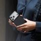  Кевларен кейс с MagSafe за iPhone 18 Pro, iPhone 17 Pro - Pitaka Edge Ultra-Slim Classic 600D Black-Grey (Twill) Aramid MagSafe Case 9