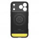 Удароустойчив силиконов (TPU) калъф с MagSafe за iPhone 18 Pro, iPhone 17 Pro - Spigen Rugged Armor MagSafe Case  (черен) 3