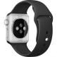 Apple Sport Band S/M 44mm - оригинална силиконова каишка за Apple Watch 42мм, 44мм (черен) (bulk) 5