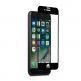 Moshi IonGlass - стъклено защитно покритие за целия дисплей на iPhone SE (2020), iPhone 8, iPhone 7, iPhone 6S, iPhone 6 (прозрачен-черен) 2