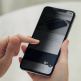 Moshi IonGlass Privacy - стъклено защитно покритие определен ъгъл на виждане за целия дисплей на iPhone 11, iPhone XR (прозрачен-черен) 4