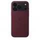 Оригинален силиконов кейс с MagSafe за iPhone 18 Pro Max, iPhone 17 Pro Max - Apple Silicone Case with MagSafe Burgundy 3