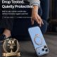 Кожен кейс с MagSafe и вградена поставка за iPhone 18 Pro, iPhone 17 Pro - Torras Ostand Q3 VegSkin MagSafe Case (blue) 4