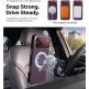 Кожен кейс с MagSafe и вградена поставка за iPhone 18 Pro Max, iPhone 17 Pro Max - Torras Ostand Q3 VegSkin MagSafe Case (purple) 2